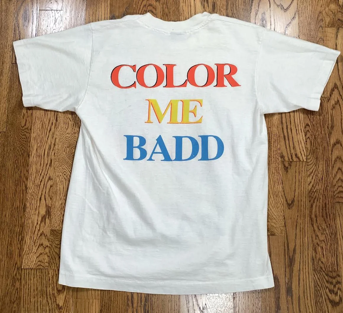 90s vintage COLOR ME BADD Tシャツ XL giant Vintage 1991 Color Me Badd 90s R&B Music Group Giant Graphic